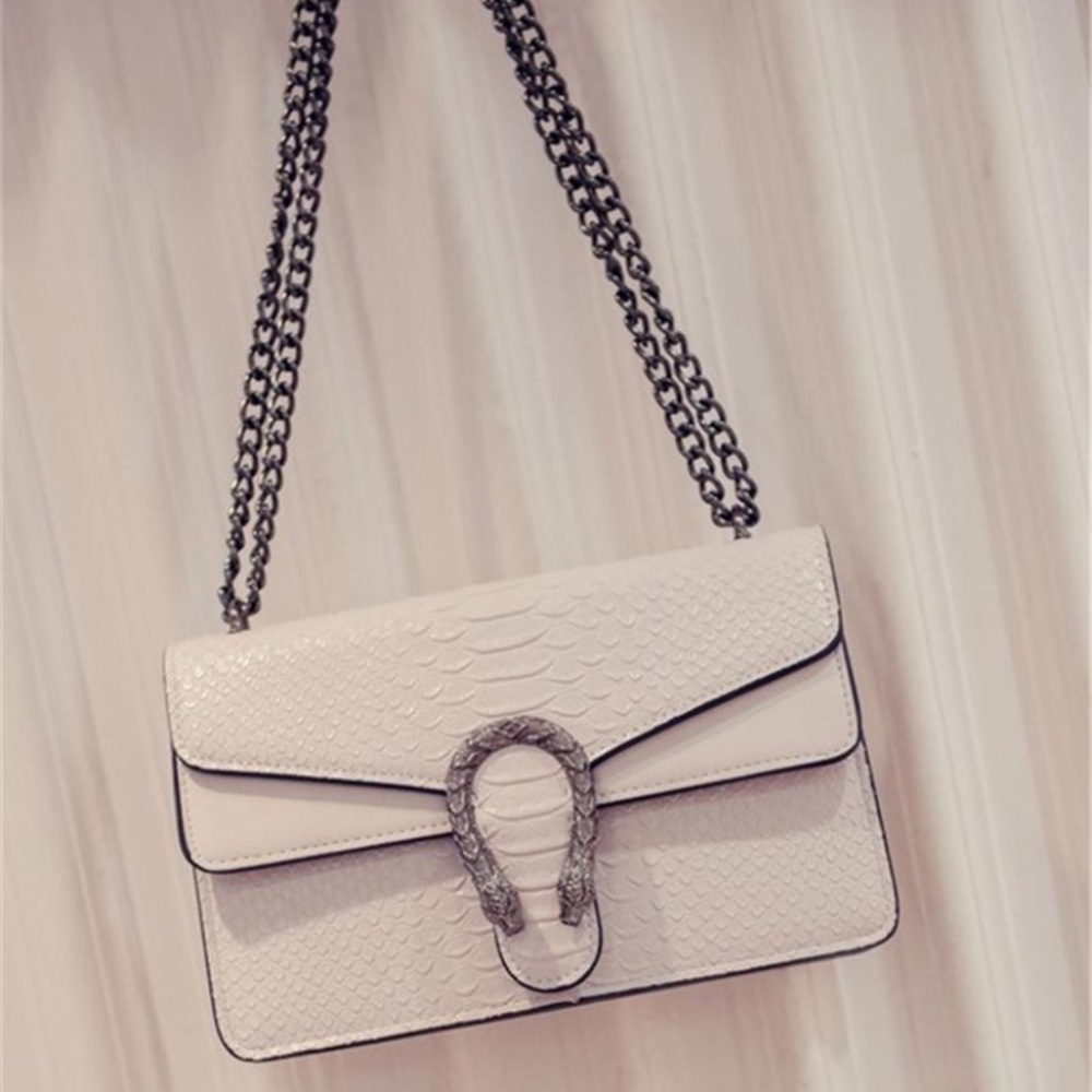 Designer Handbag Snake High Quality Leather